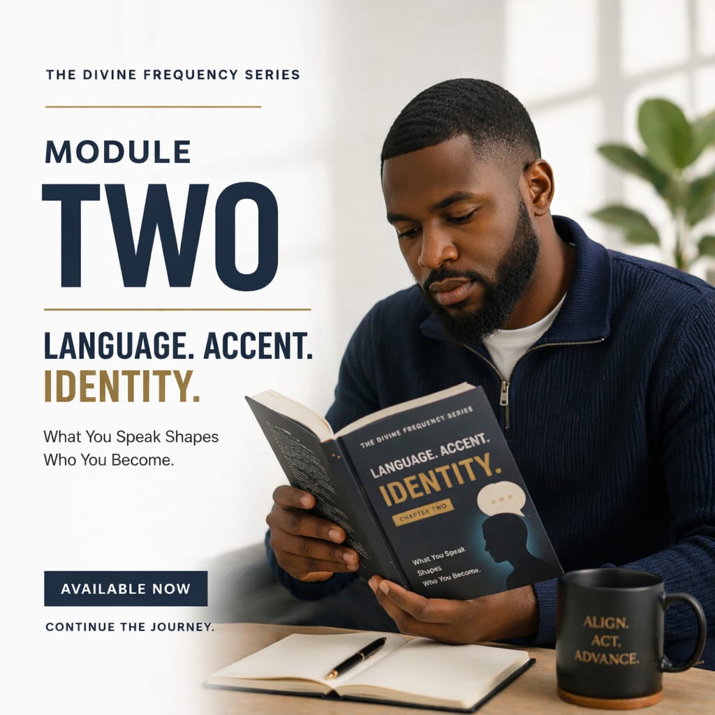 Language. Accent. Identity. (Module Two – The Divine Frequency Series)