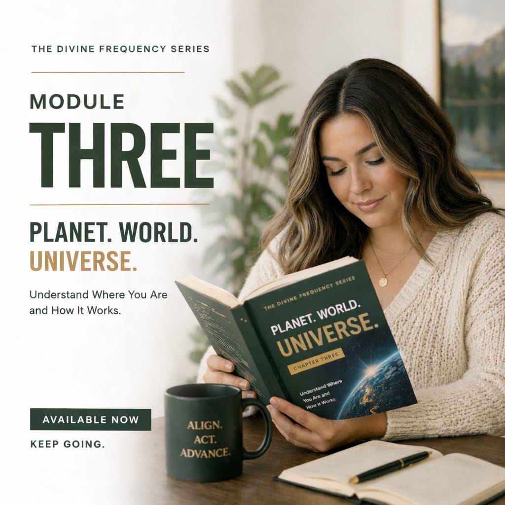 Planet. World. Universe. - The Divine Frequency Series